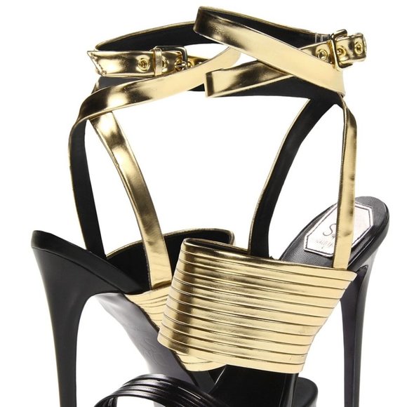 Donald J Pliner DMSX Sammy Platform Sandal Heels - Picture 3 of 8